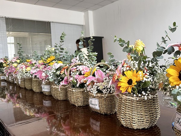 “插花拾趣，指尖綻放”歐能機(jī)械婦女節(jié)插花活動(dòng)來啦！