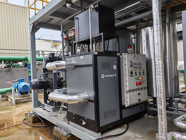 垃圾焚燒發(fā)電換熱器控溫電加熱防爆導(dǎo)熱油爐「歐能機(jī)械」